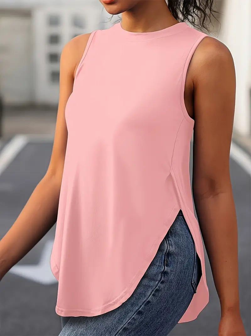 Desirae - Camisa Sin Mangas Transpirable