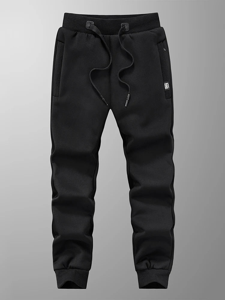 Tarik - Grueso Caliente Vellón Pantalones De Chándal