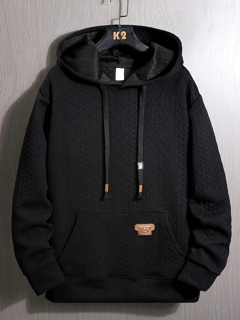 Pruitt - Sudadera Con Capucha De Manga Larga De Punto