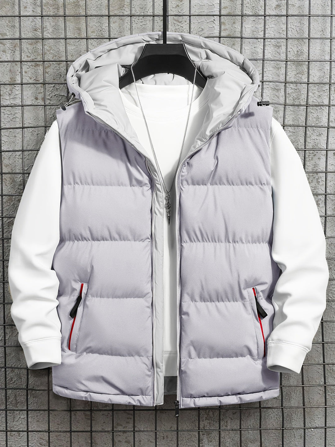 Grover - Chaqueta Ligera Con Capucha Y Cremallera