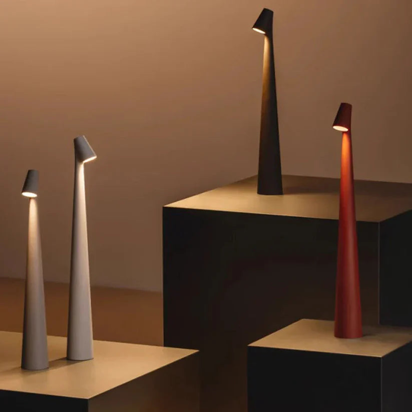 LumiSpire - Lámpara de mesa LED inalámbrica