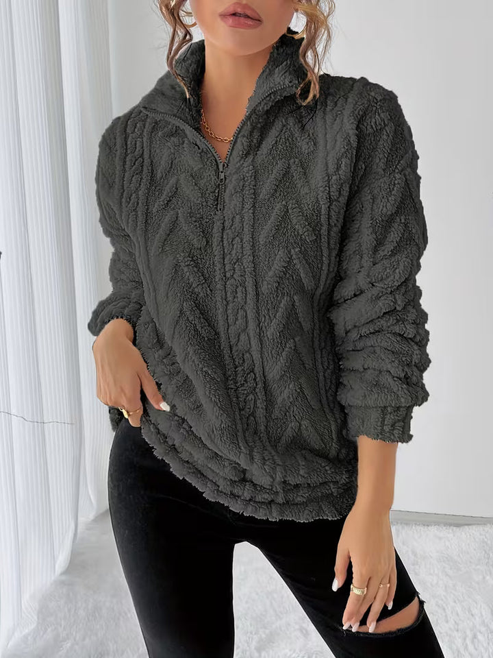 Nessia - Sudadera Versátil De Forro Polar