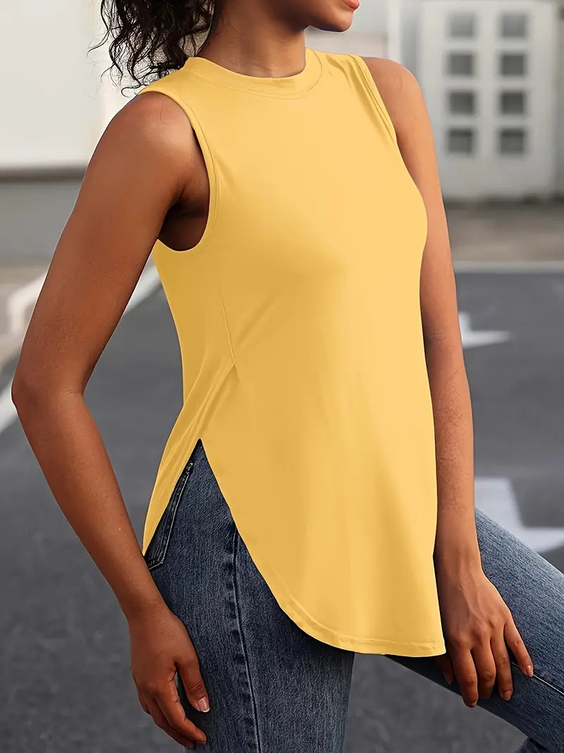 Desirae - Camisa Sin Mangas Transpirable