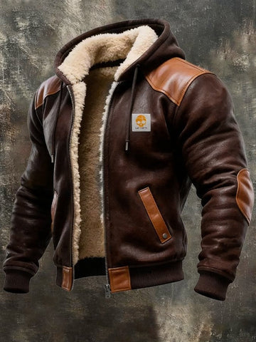 Kruithof - Chaqueta Con Capucha y Forro Polar