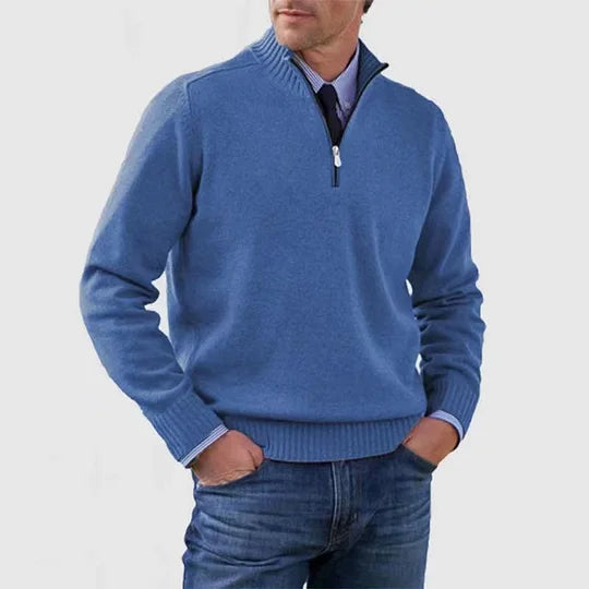 Ben - Jersey Cálido y Moderno Con Media Cremallera