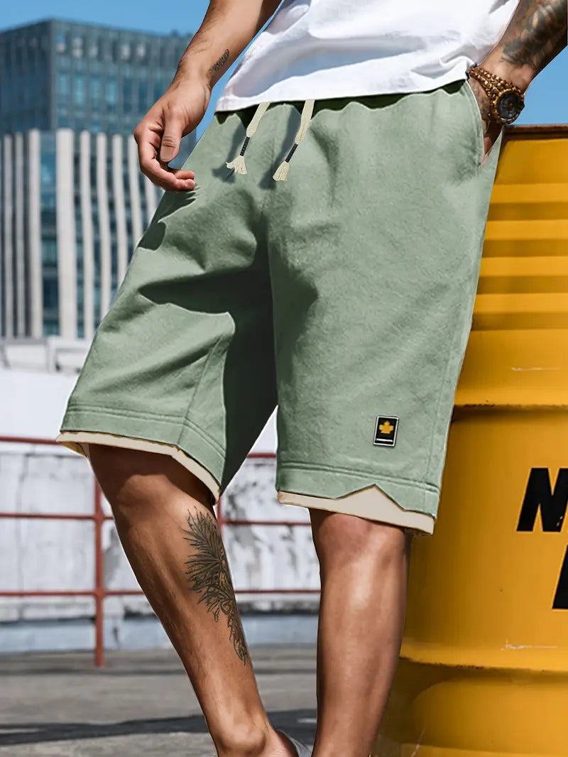 Duncan - Elegantes Pantalones Cortos Con Bolsillos