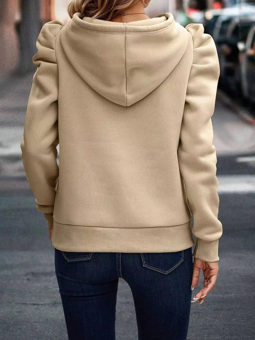 Welmara - Sudadera Informal De Manga Larga Con Capucha