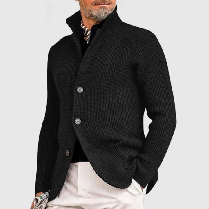 Maester - Elegante Cárdigan De Manga Larga Con Botones