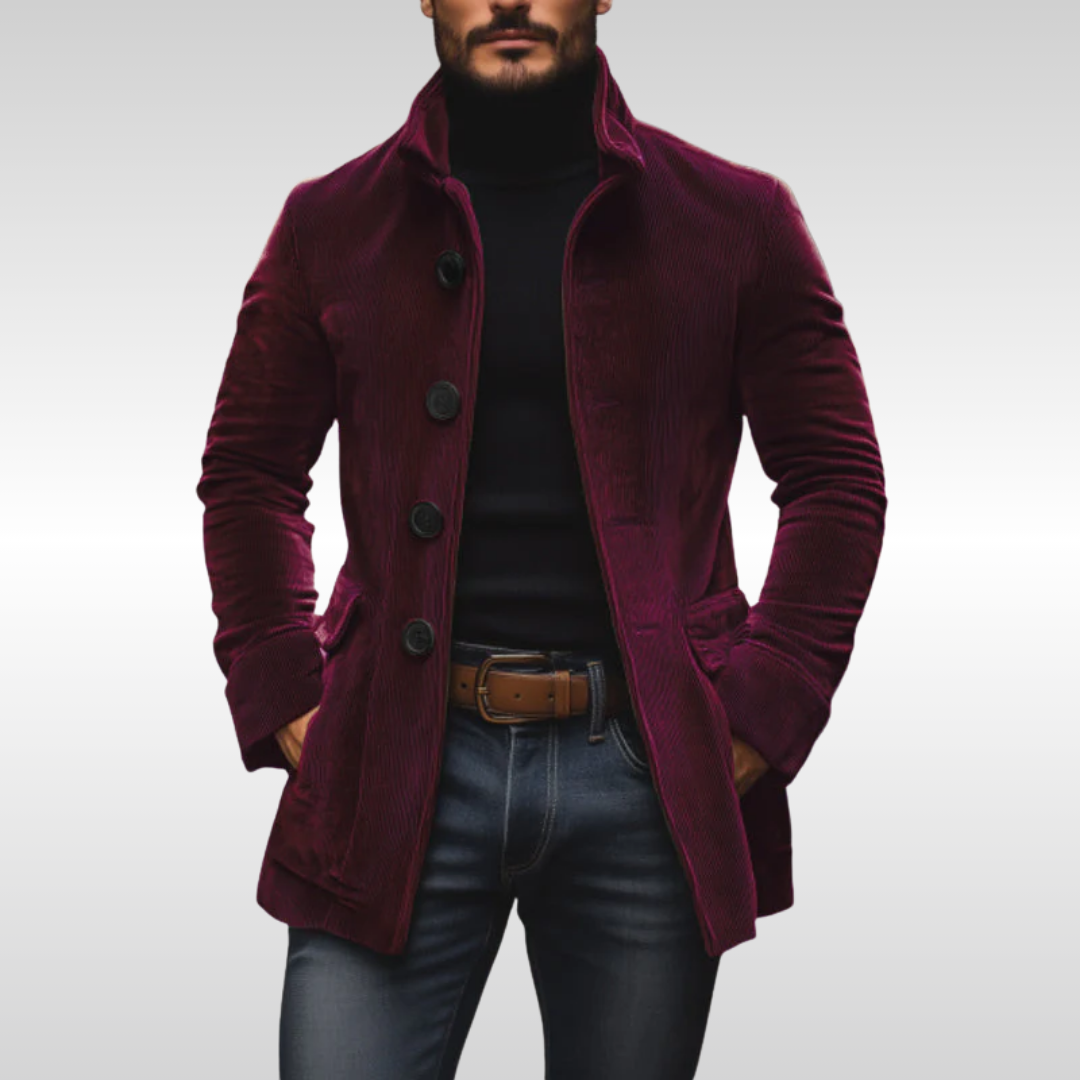 Eddard - Chaqueta De Pana De Manga Larga
