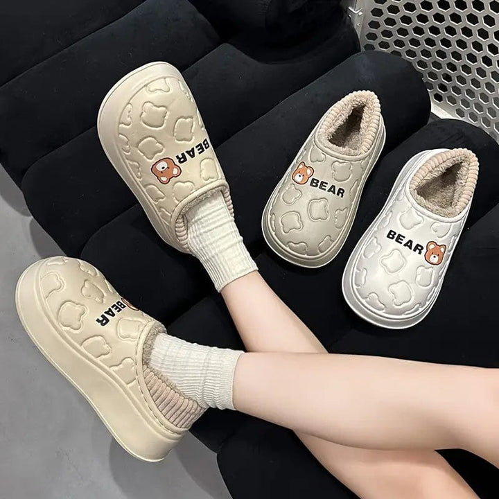 Ylvania - Zapatillas Impermeables con Forro de Felpa