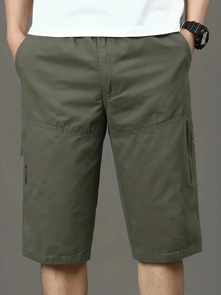 Stepan - Pantalones Cortos Carga Transpirables y Con Múltiples Bolsillos