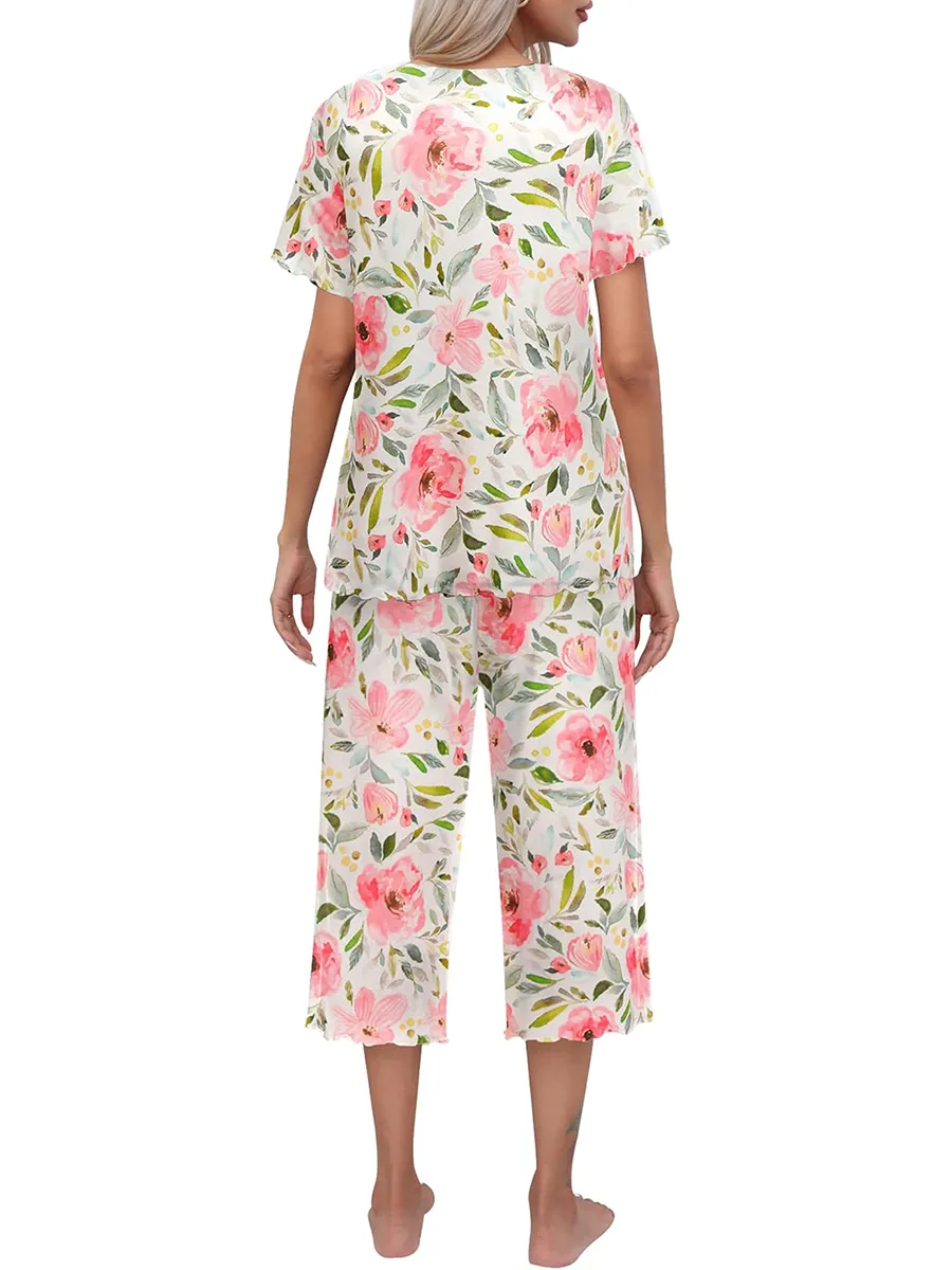 Rashini - Pijama Informal Estampado