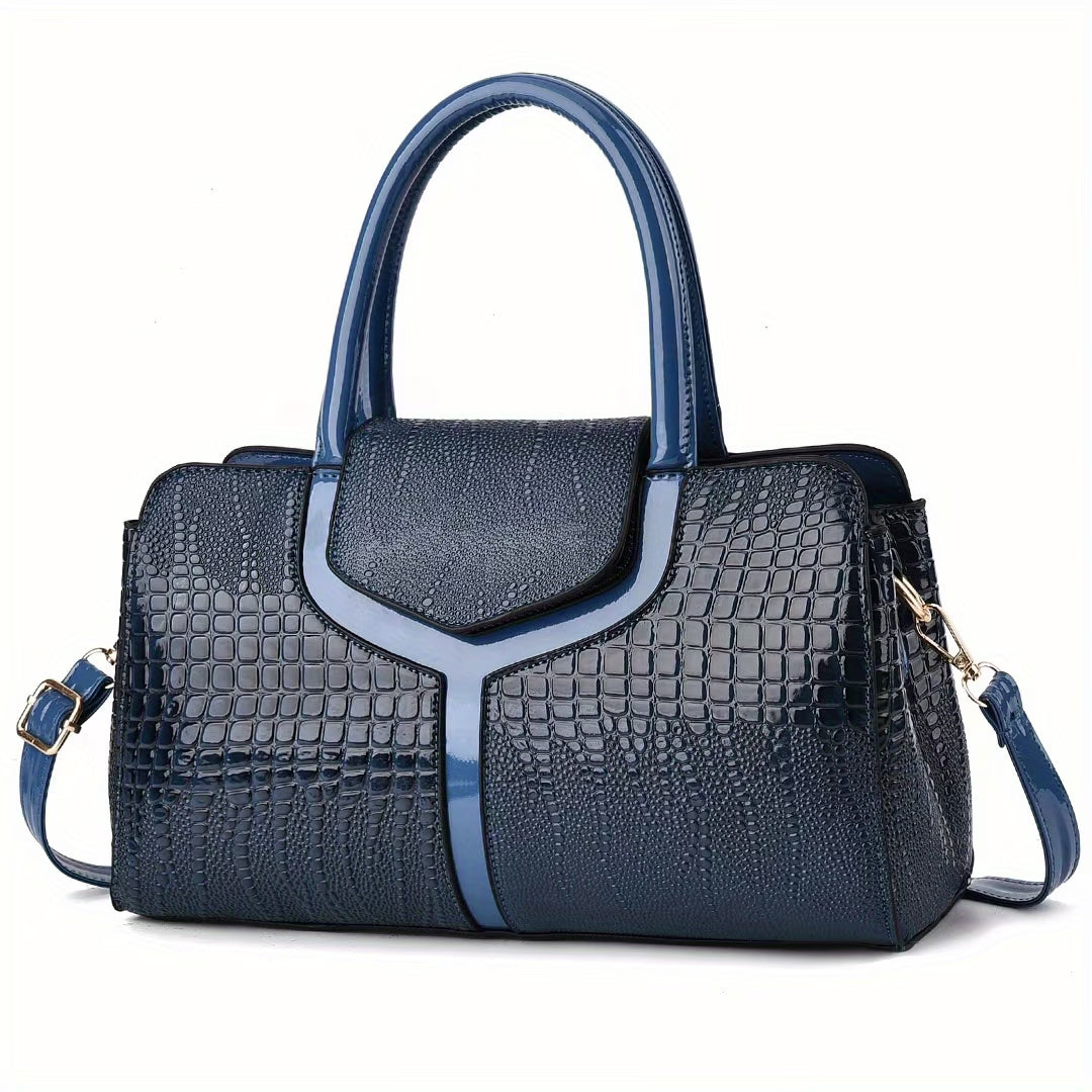 Subina - Bolso Con Textura De Cocodrilo