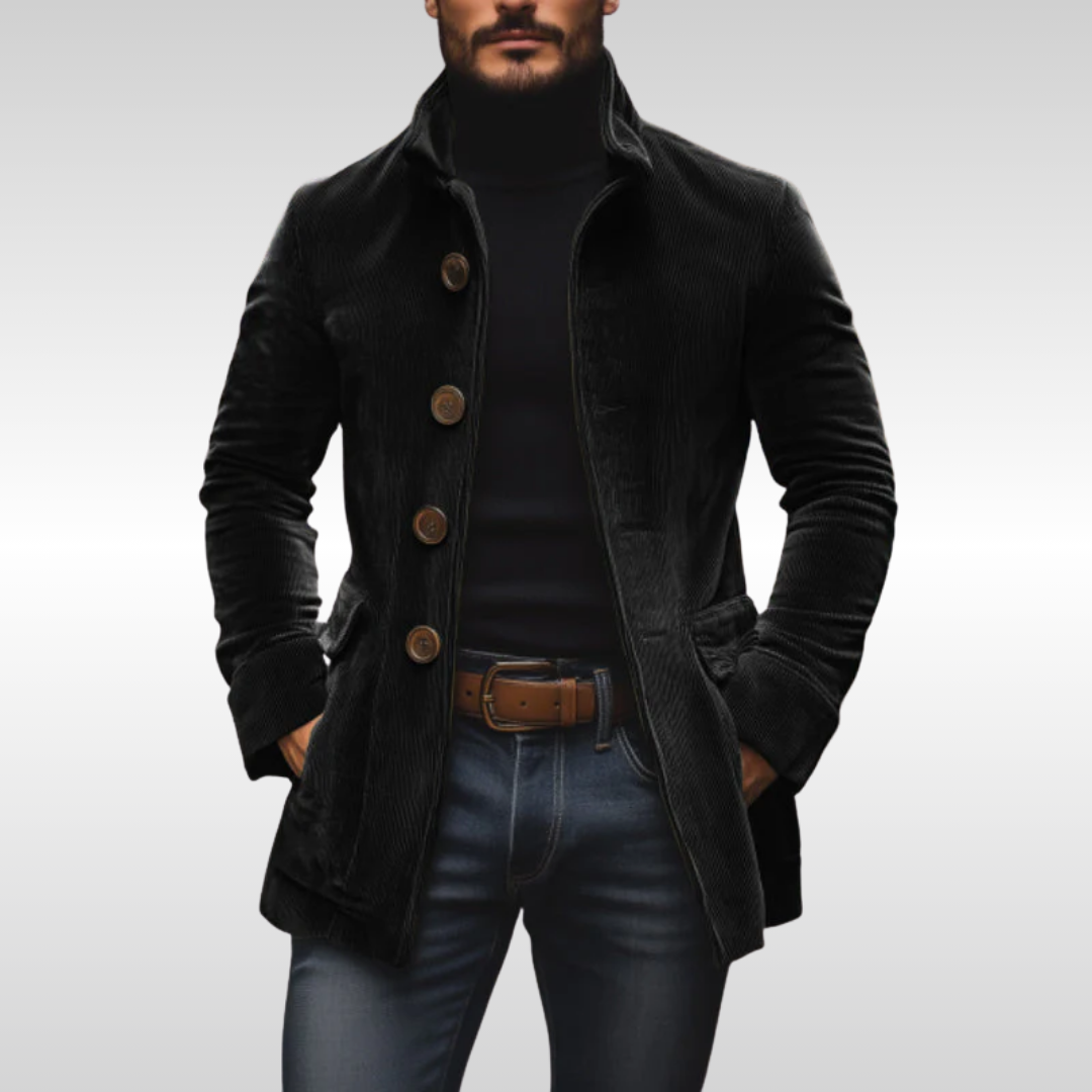 Eddard - Chaqueta De Pana De Manga Larga