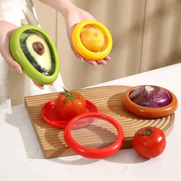 FruitFlex - Caja De Silicona Para Guardar Fruta
