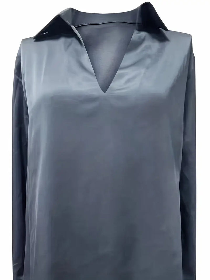 Nadene - Blusa Premium Con Cuello En V