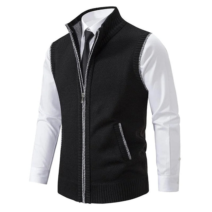 Bremer - Chaleco De Punto Polar Sin Mangas