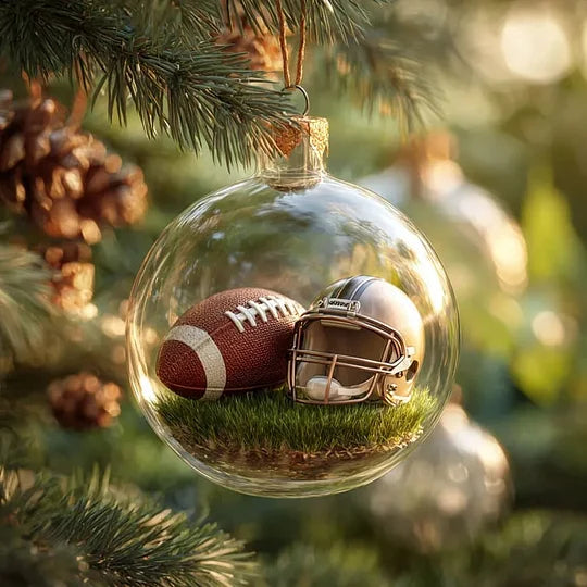 MerryBall - Adorno Navideño Deportivo Bola de Cristal