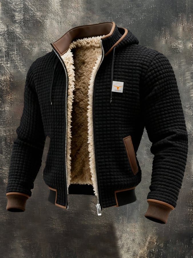 Natan - Chaqueta Acolchada De Lana Con Manga Larga