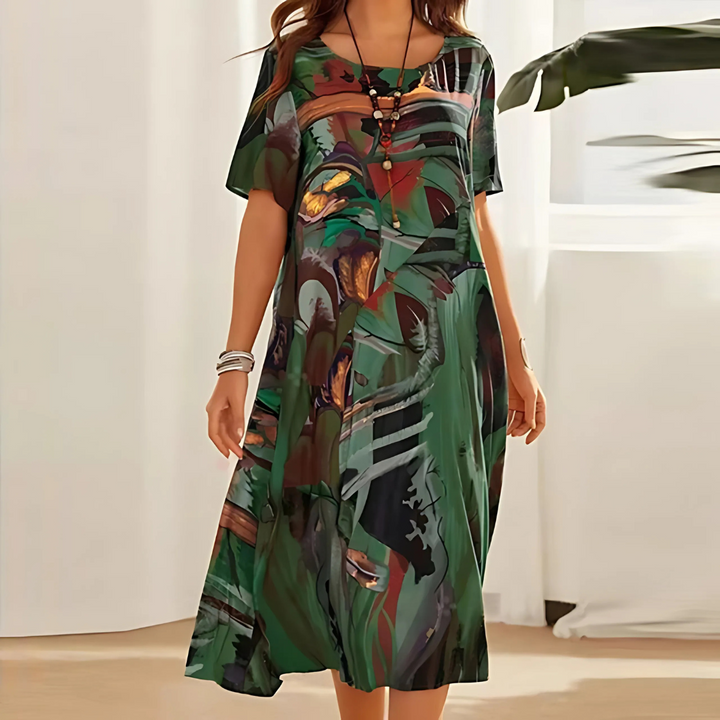 Filomena - Cómodo Vestido Floral