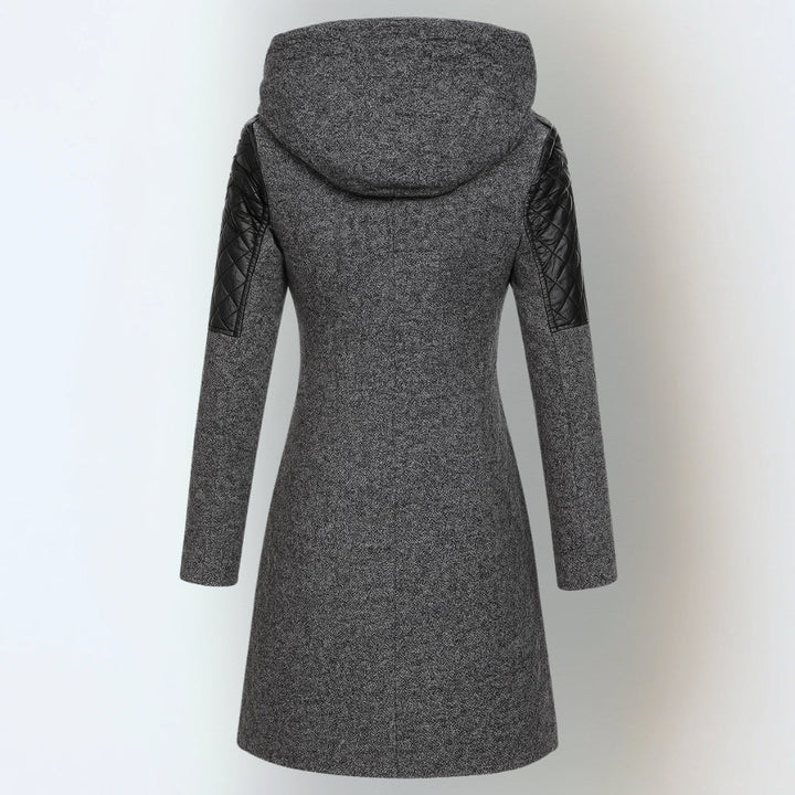 Jasneet - Chaqueta De Invierno Con Capucha y Cremallera