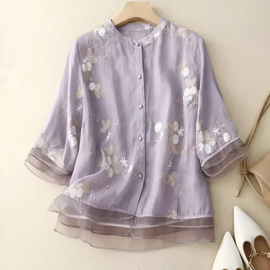 Nanda - Blusa Ligera De Algodón