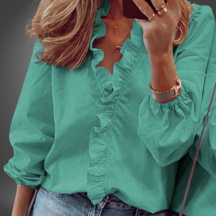 Tana - Blusa Elegante Hecha a Mano
