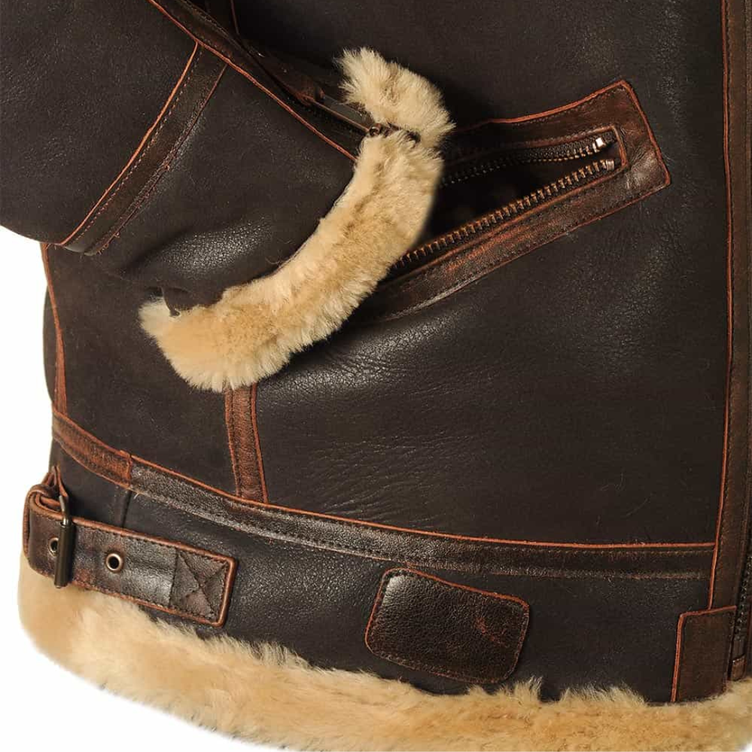 Rick - Chaqueta De Piloto Clásica