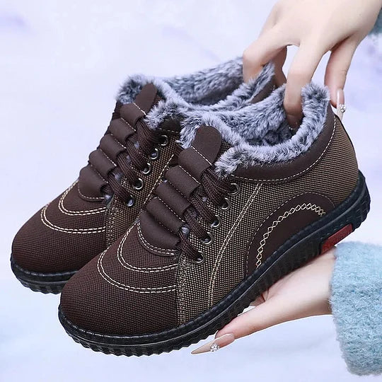 Triss - Bota De Algodón Para Invierno Con Forro Polar