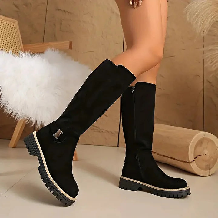 Laneya - Botas Altas Con Cremallera