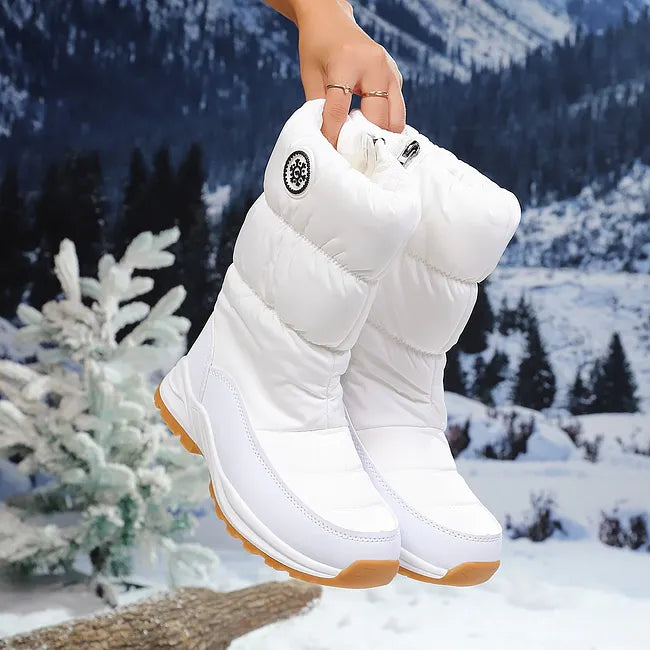 Muthoni - Botas De Nieve De Invierno De Alta Calidad Hasta La Mitad De La Pantorrilla