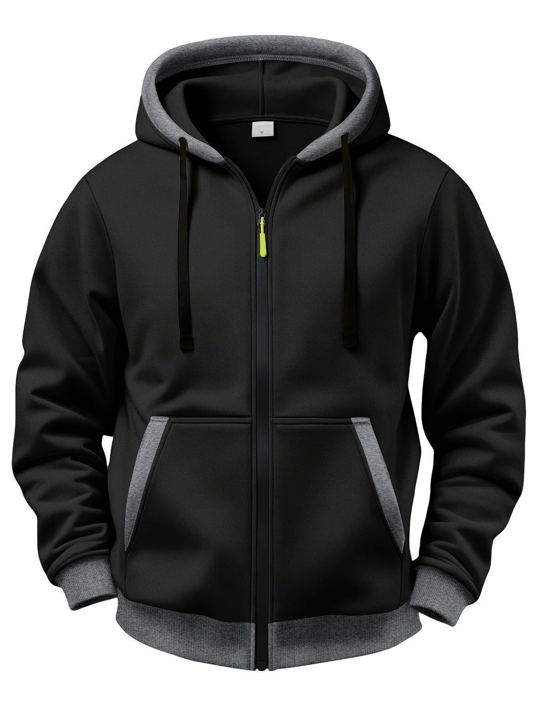 Mussoline - Casual Long Sleeve Winter Hooded With Zipper