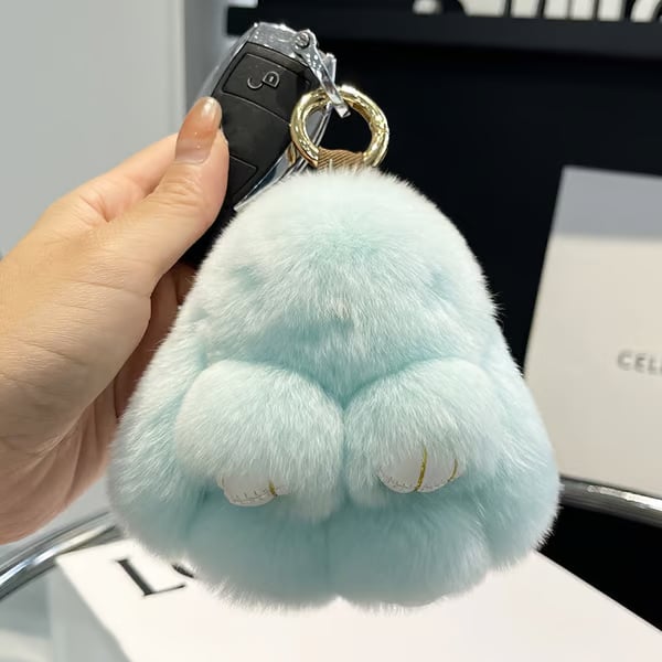 FauxFur - Conejito suave hecho a mano PomPom Encantos