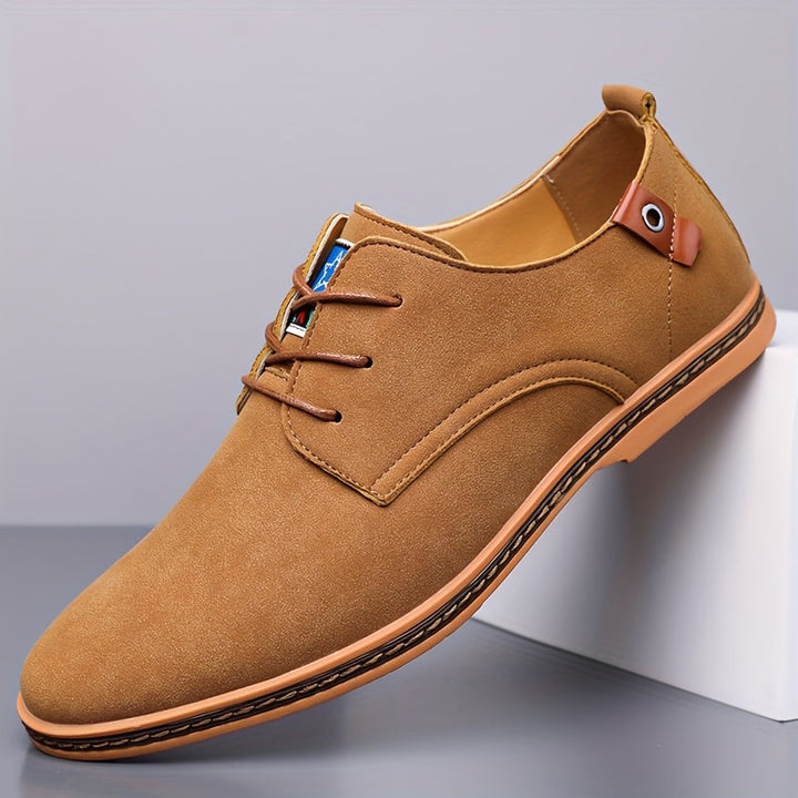 Muoja - Zapatos Con Cordones De Piel Sintética