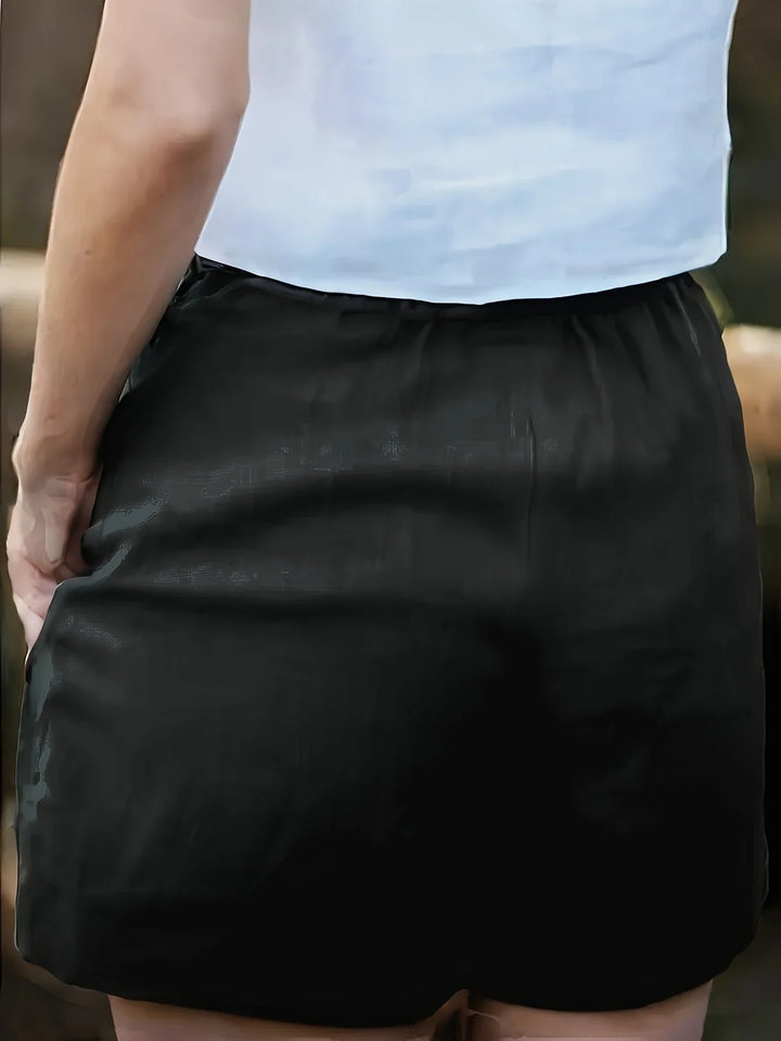 Niamh - Pantalones Cortos Informales De Verano Con Bolsillo