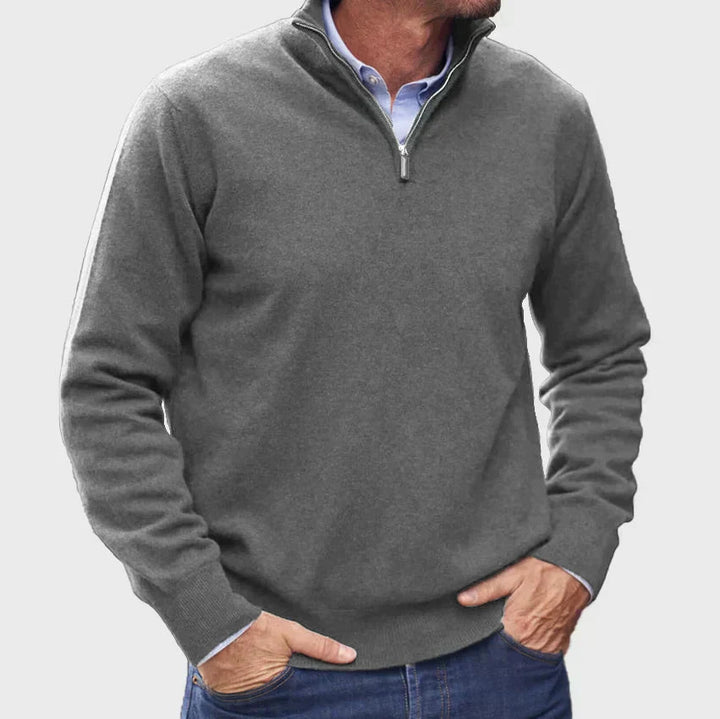 Mitch - Jersey De Manga Larga Con Cremallera