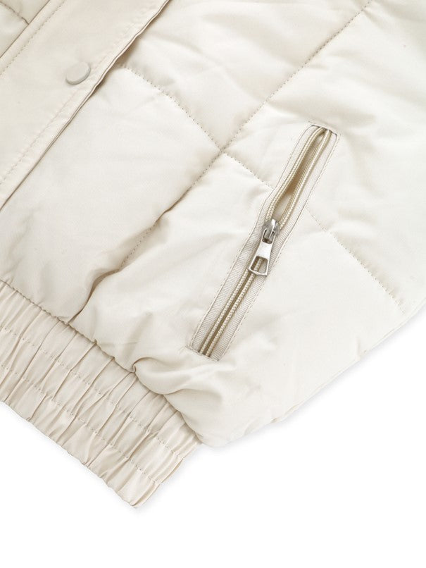 Niarose - Chaqueta Acolchada Informal