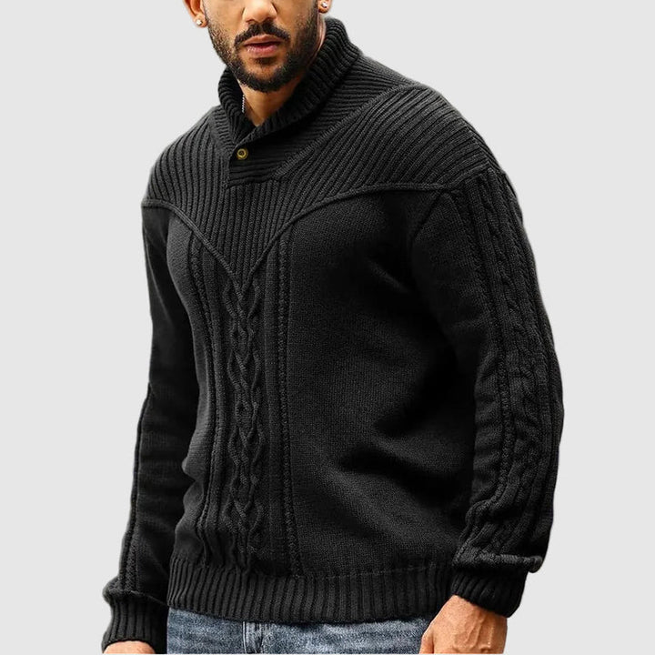 Gregorio - Jersey De Punto Con Cuello Chal