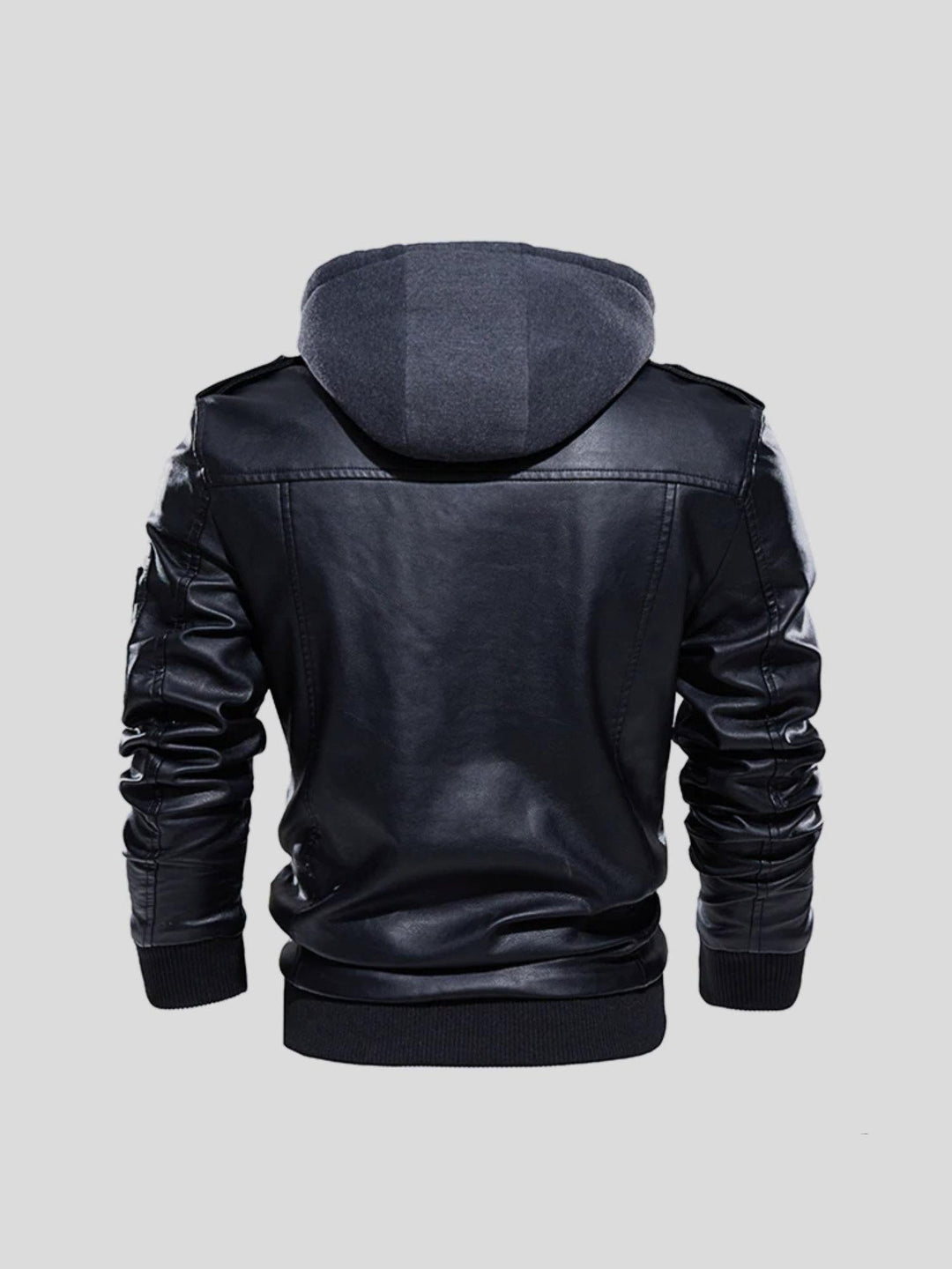 Edem - Chaqueta De Piel Con Bolsillos Con Cremallera