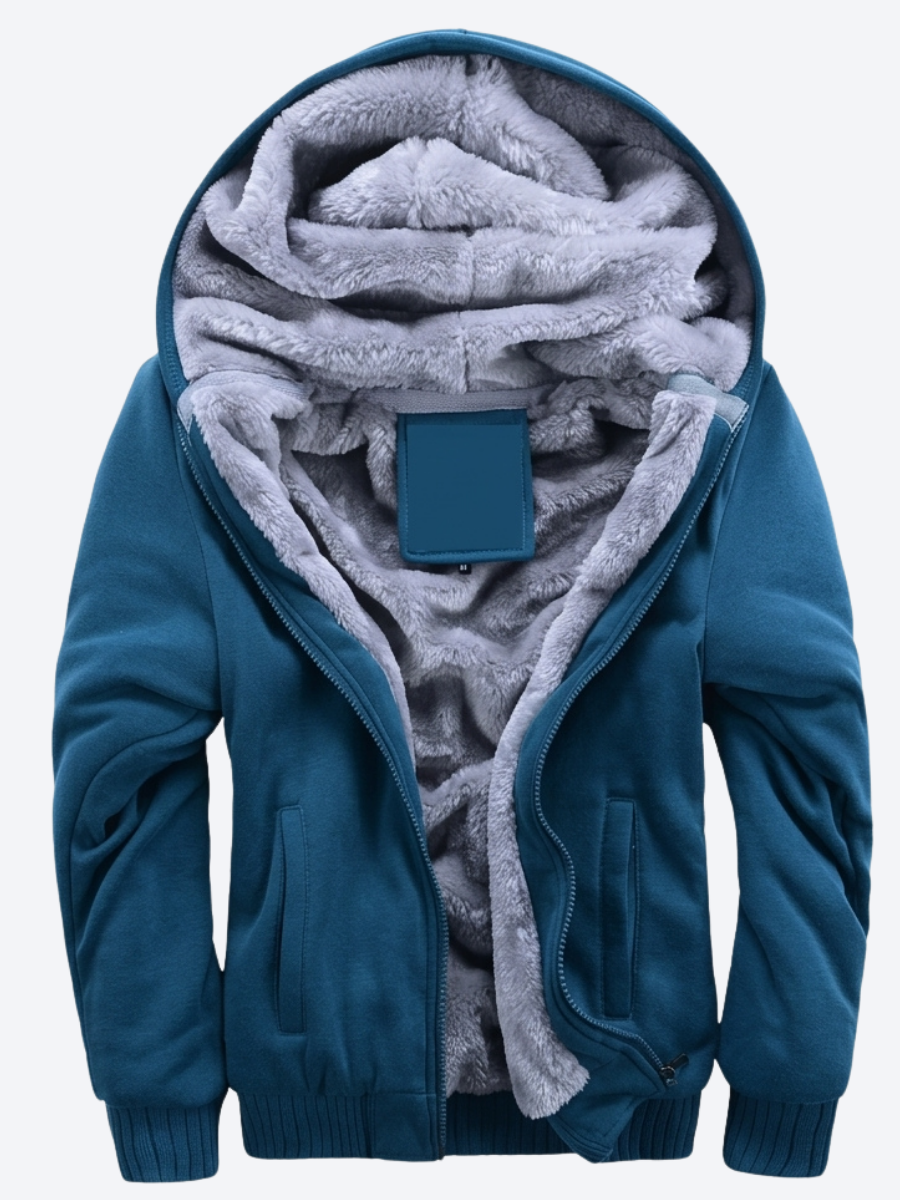 Kolina - Chaqueta Con Capucha Y Cremallera, Con Forro Polar