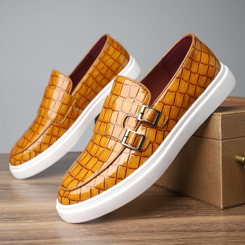 Loic - Mocasín Con Estampado De Cocodrilo