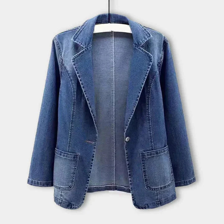 Enara - Chaqueta Aquera Fluida Con Bolsillos