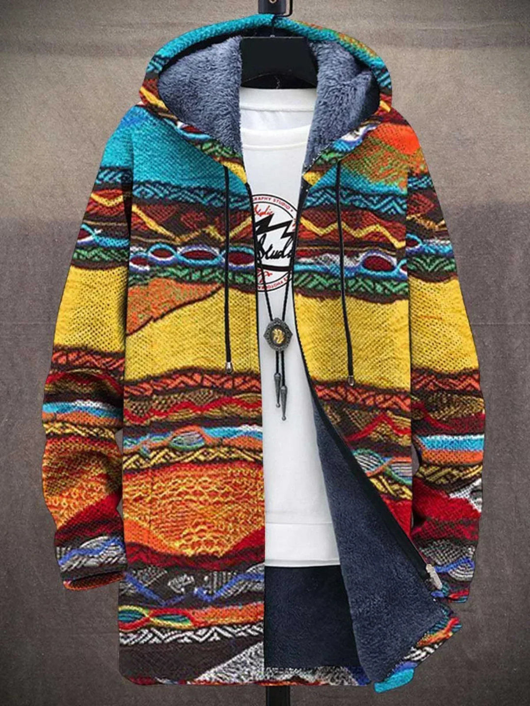 Broonte - Cárdigan Lujoso Inspirado En El Arte