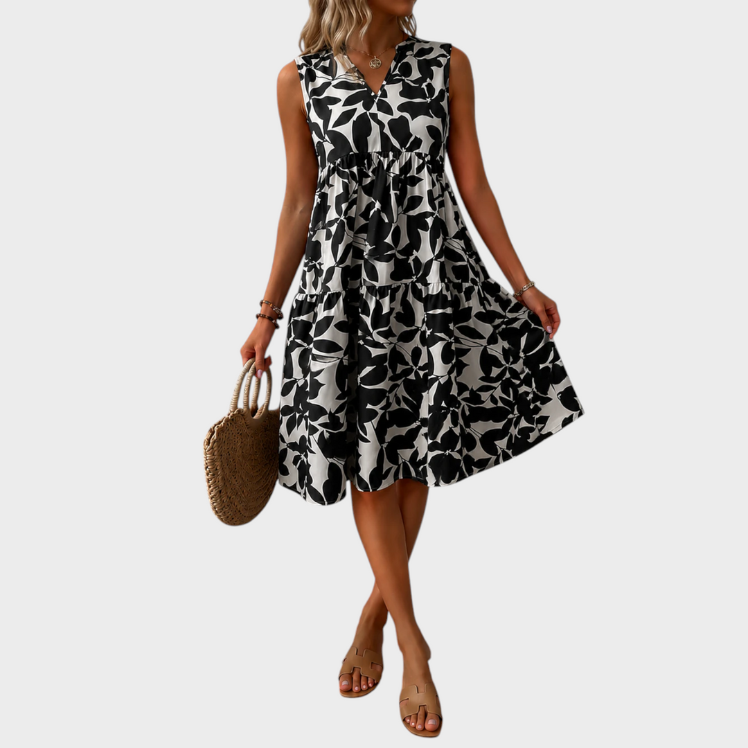Soomin - Vestido Floral Veraniego Informal