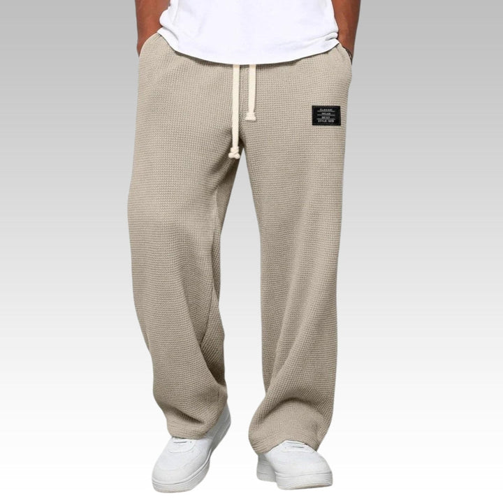 Androw - Pantalón Cómodo De Pierna Ancha