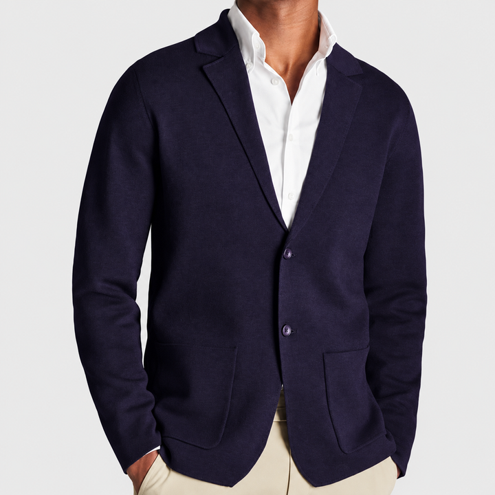 Simkin - Blazer De Punto Con Bolsillos De Parche
