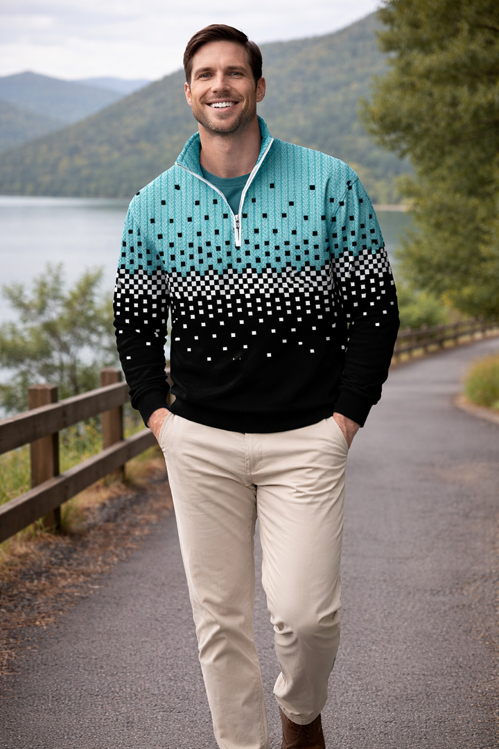 Moshe - Jersey De Otoño e Invierno Con Cuello Alto