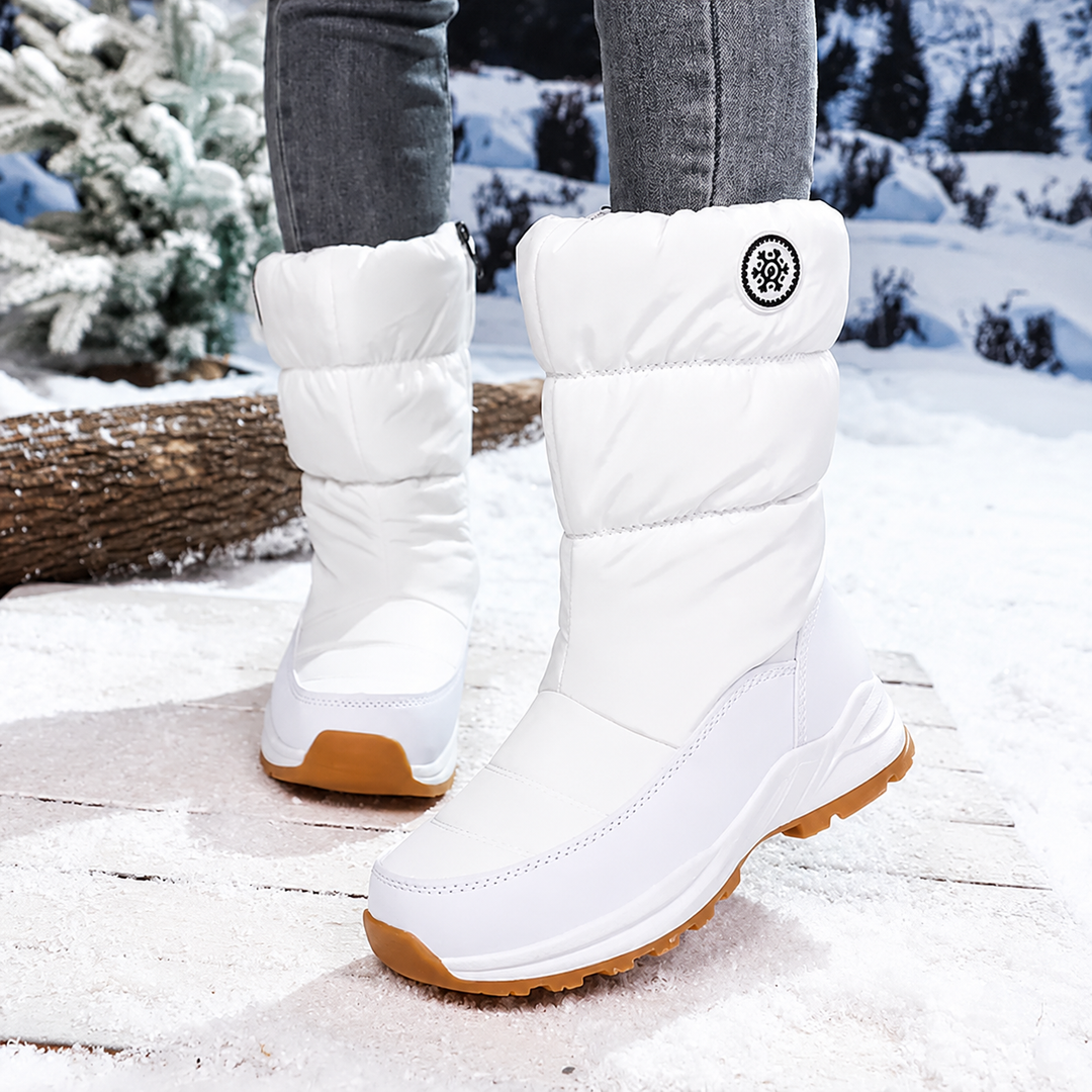 Muthoni - Botas De Nieve De Invierno De Alta Calidad Hasta La Mitad De La Pantorrilla