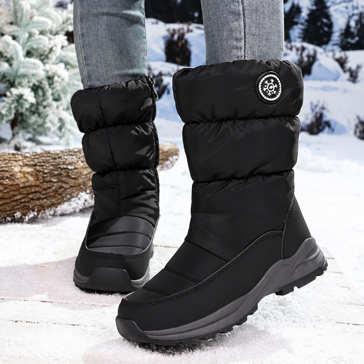 Muthoni - Botas De Nieve De Invierno De Alta Calidad Hasta La Mitad De La Pantorrilla