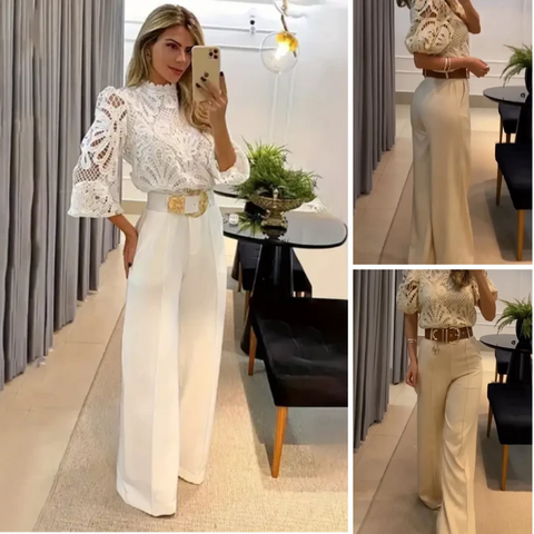 Sherrie - Elegante Traje de Dos Piezas